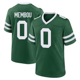 Game Armand Membou Men's New York Jets Legacy Jersey - Green