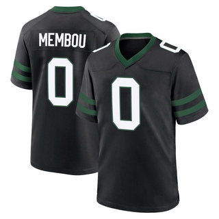 Game Armand Membou Youth New York Jets Legacy Alternate Jersey - Black