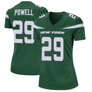 Game Bilal Powell Women's New York Jets Gotham Jersey - Green