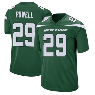 Game Bilal Powell Youth New York Jets Gotham Jersey - Green