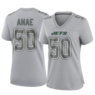 Game Bradlee Anae Women's New York Jets Atmosphere Fashion Jersey - Gray