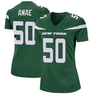 Game Bradlee Anae Women's New York Jets Gotham Jersey - Green