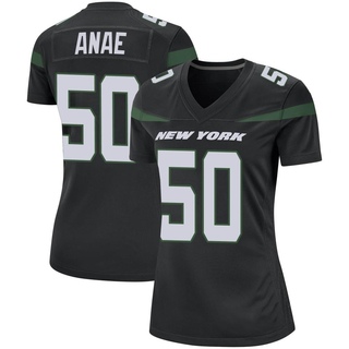 Game Bradlee Anae Women's New York Jets Stealth Jersey - Black
