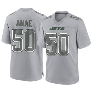 Game Bradlee Anae Youth New York Jets Atmosphere Fashion Jersey - Gray