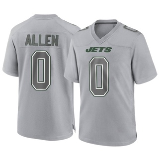 Game Braelon Allen Men's New York Jets Atmosphere Fashion Jersey - Gray