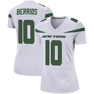 Game Braxton Berrios Women's New York Jets Spotlight Jersey - White