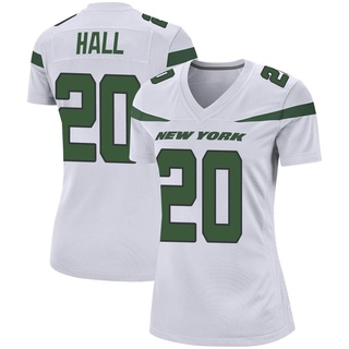 Game Breece Hall Women's New York Jets Spotlight Jersey - White