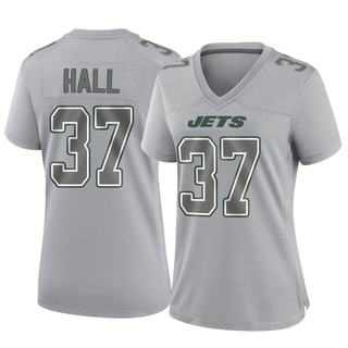 Game Bryce Hall Women's New York Jets Atmosphere Fashion Jersey - Gray