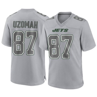 Game C.J. Uzomah Men's New York Jets Atmosphere Fashion Jersey - Gray