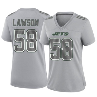 Game Carl Lawson Women's New York Jets Atmosphere Fashion Jersey - Gray