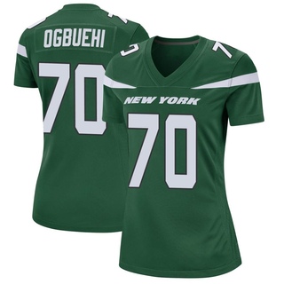 Game Cedric Ogbuehi Women's New York Jets Gotham Jersey - Green