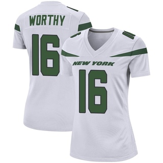 Game Chandler Worthy Women's New York Jets Spotlight Jersey - White