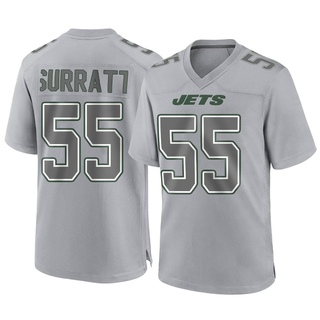 Game Chazz Surratt Men's New York Jets Atmosphere Fashion Jersey - Gray