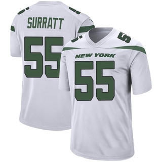 Game Chazz Surratt Men's New York Jets Spotlight Jersey - White