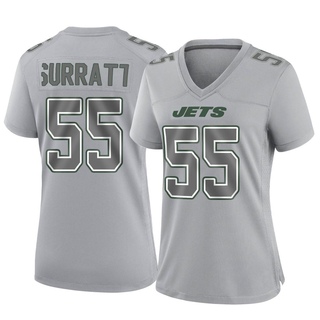 Game Chazz Surratt Women's New York Jets Atmosphere Fashion Jersey - Gray