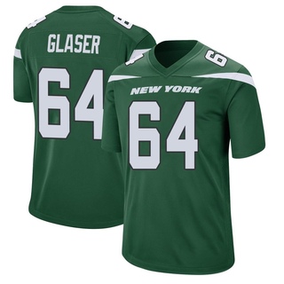 Game Chris Glaser Men's New York Jets Gotham Jersey - Green
