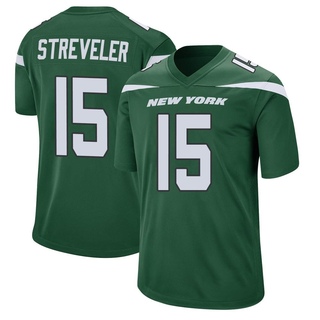 Game Chris Streveler Men's New York Jets Gotham Jersey - Green