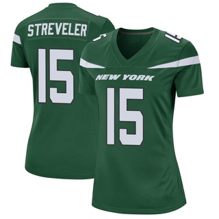 Game Chris Streveler Women's New York Jets Gotham Jersey - Green