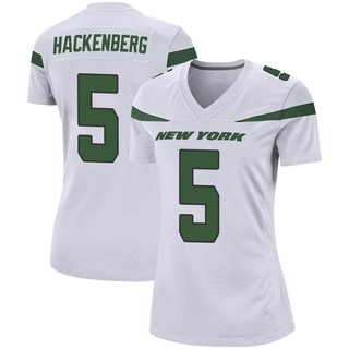 Game Christian Hackenberg Women's New York Jets Spotlight Jersey - White