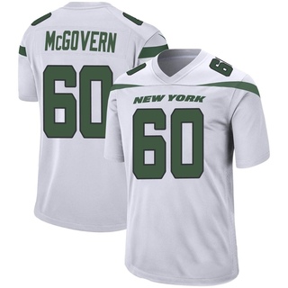 Game Connor McGovern Men's New York Jets Spotlight Jersey - White