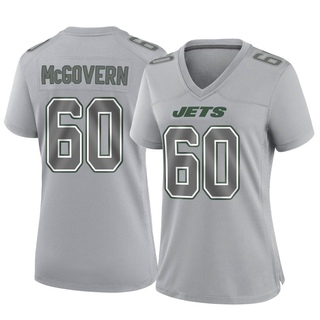 Game Connor McGovern Women's New York Jets Atmosphere Fashion Jersey - Gray
