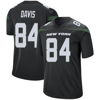 Game Corey Davis Men's New York Jets Stealth Jersey - Black