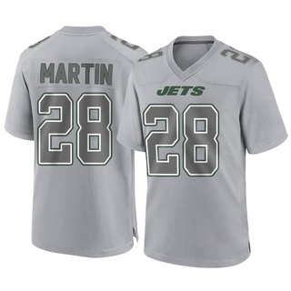 Game Curtis Martin Youth New York Jets Atmosphere Fashion Jersey - Gray