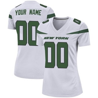 Game Custom Women's New York Jets Spotlight Jersey - White