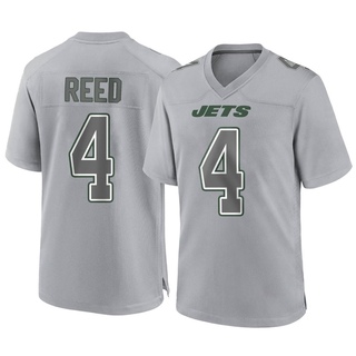 Game D.J. Reed Men's New York Jets Atmosphere Fashion Jersey - Gray