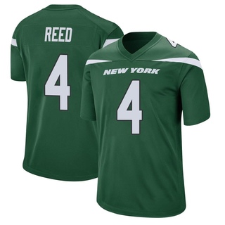 Game D.J. Reed Men's New York Jets Gotham Jersey - Green