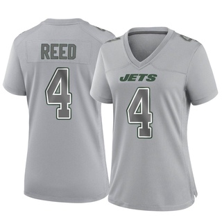 Game D.J. Reed Women's New York Jets Atmosphere Fashion Jersey - Gray