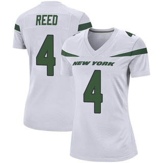 Game D.J. Reed Women's New York Jets Spotlight Jersey - White