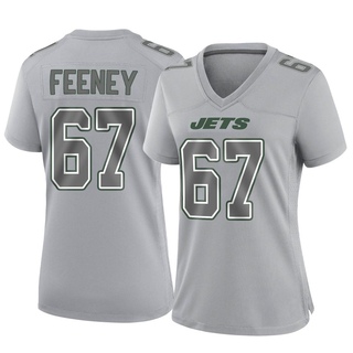 Game Dan Feeney Women's New York Jets Atmosphere Fashion Jersey - Gray