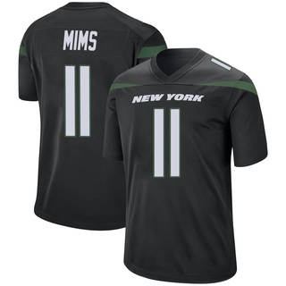 Game Denzel Mims Youth New York Jets Stealth Jersey - Black