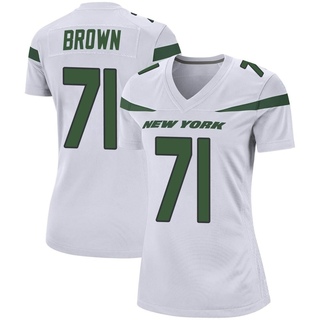 Game Duane Brown Women's New York Jets Spotlight Jersey - White