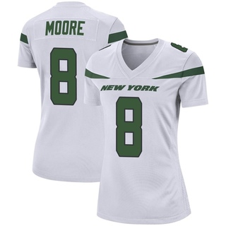 Game Elijah Moore Women's New York Jets Spotlight Jersey - White