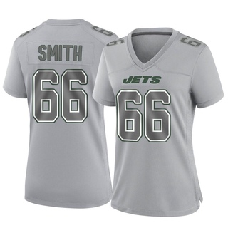 Game Eric Smith Women's New York Jets Atmosphere Fashion Jersey - Gray