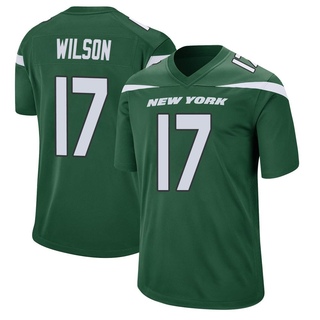Game Garrett Wilson Men's New York Jets Gotham Jersey - Green