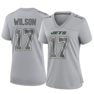 Game Garrett Wilson Women's New York Jets Atmosphere Fashion Jersey - Gray