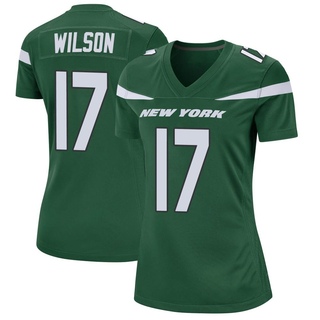 Game Garrett Wilson Women's New York Jets Gotham Jersey - Green