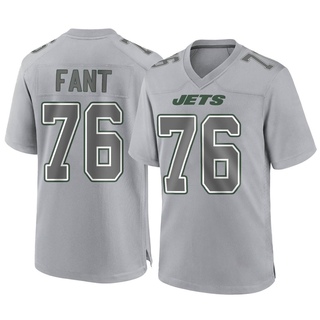 Game George Fant Men's New York Jets Atmosphere Fashion Jersey - Gray