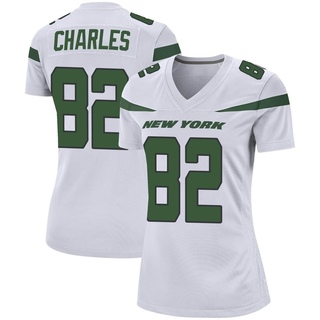 Game Irvin Charles Women's New York Jets Spotlight Jersey - White