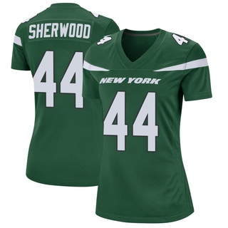 Game Jamien Sherwood Women's New York Jets Gotham Jersey - Green
