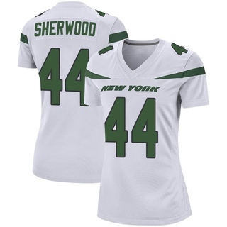 Game Jamien Sherwood Women's New York Jets Spotlight Jersey - White