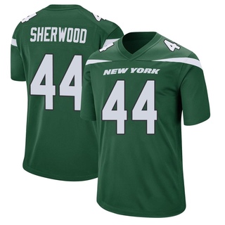 Game Jamien Sherwood Youth New York Jets Gotham Jersey - Green