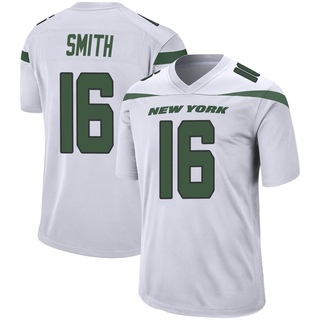 Game Jeff Smith Youth New York Jets Spotlight Jersey - White