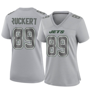 Game Jeremy Ruckert Women's New York Jets Atmosphere Fashion Jersey - Gray