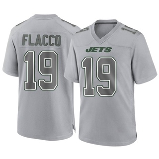 Game Joe Flacco Men's New York Jets Atmosphere Fashion Jersey - Gray