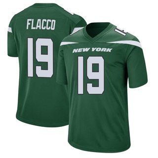 Game Joe Flacco Men's New York Jets Gotham Jersey - Green