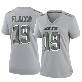 Game Joe Flacco Women's New York Jets Atmosphere Fashion Jersey - Gray